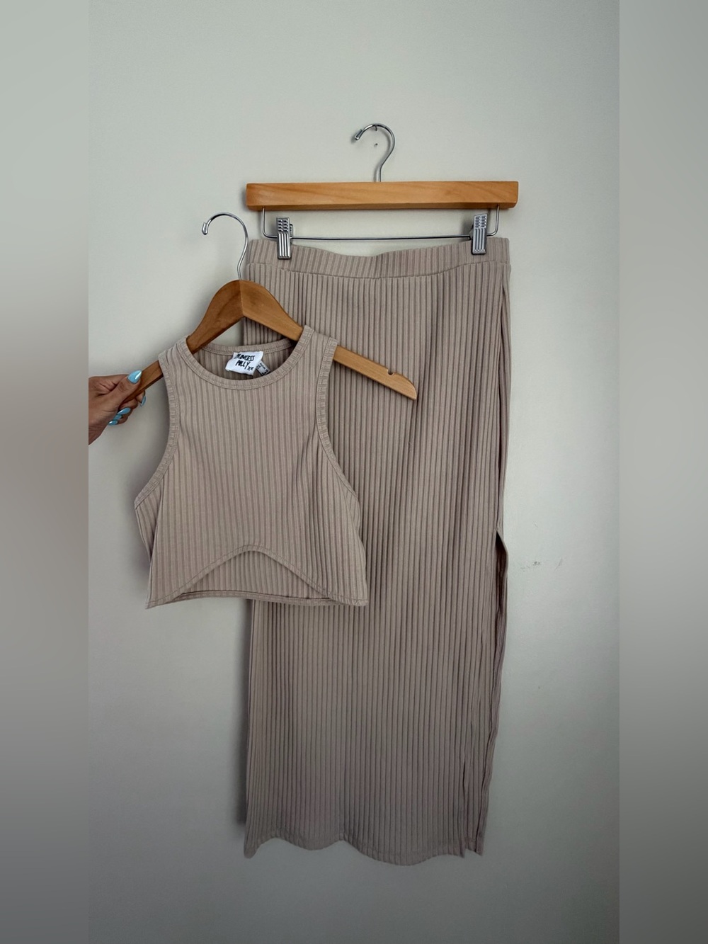 NWOT Princess Polly ribbed two piece set